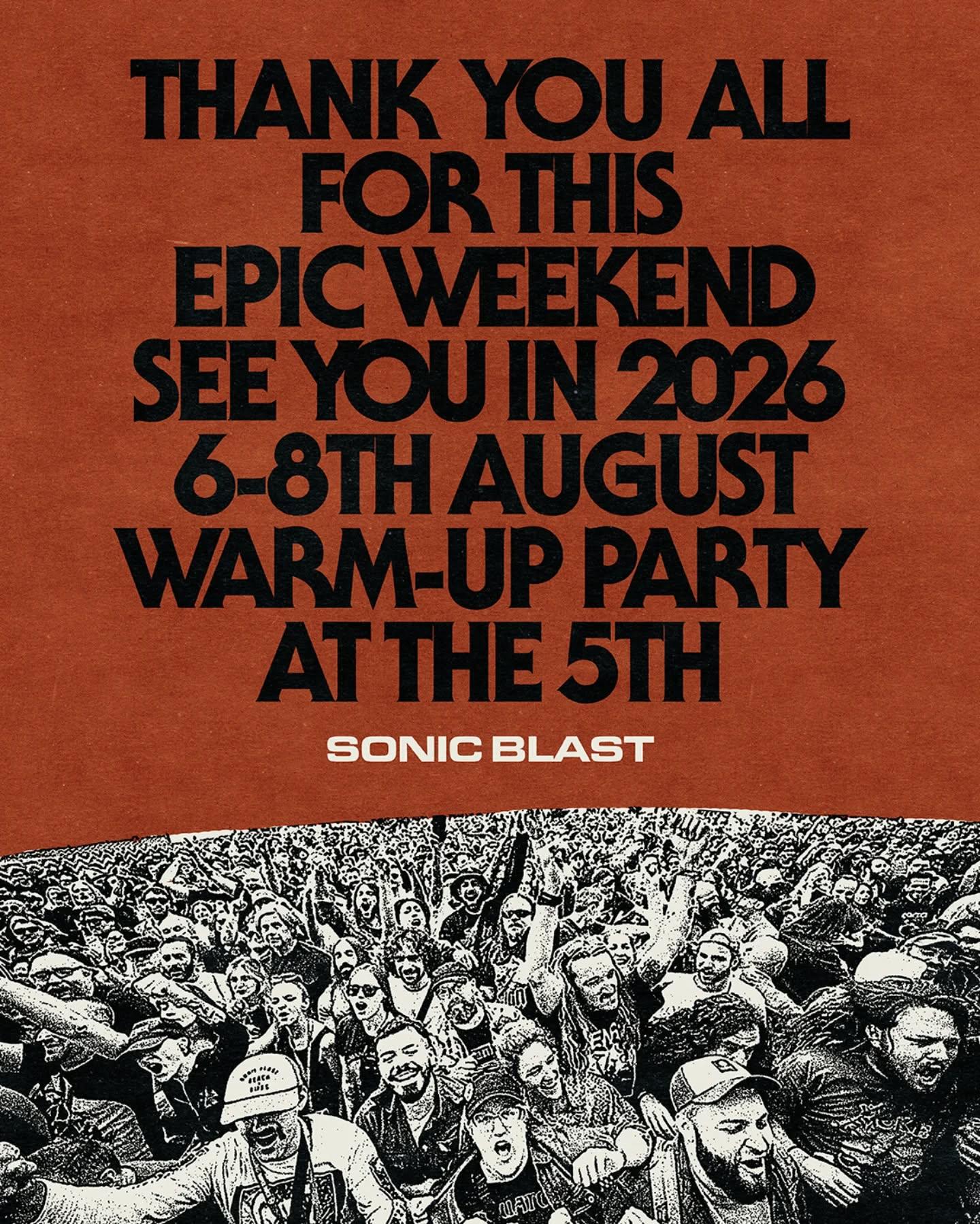 SonicBlast Fest 2026 | Cartel, entradas, horarios y alojamiento