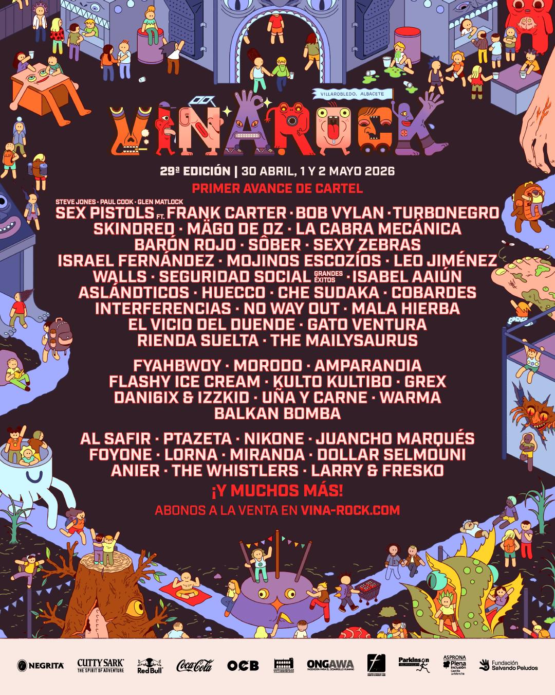 Viña Rock 2026 | Cartel, entradas, horarios y alojamiento