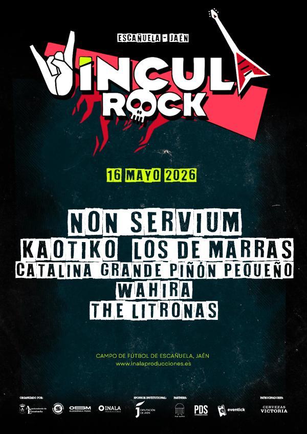 Víncula Rock 2026 | Cartel, entradas, horarios y alojamiento