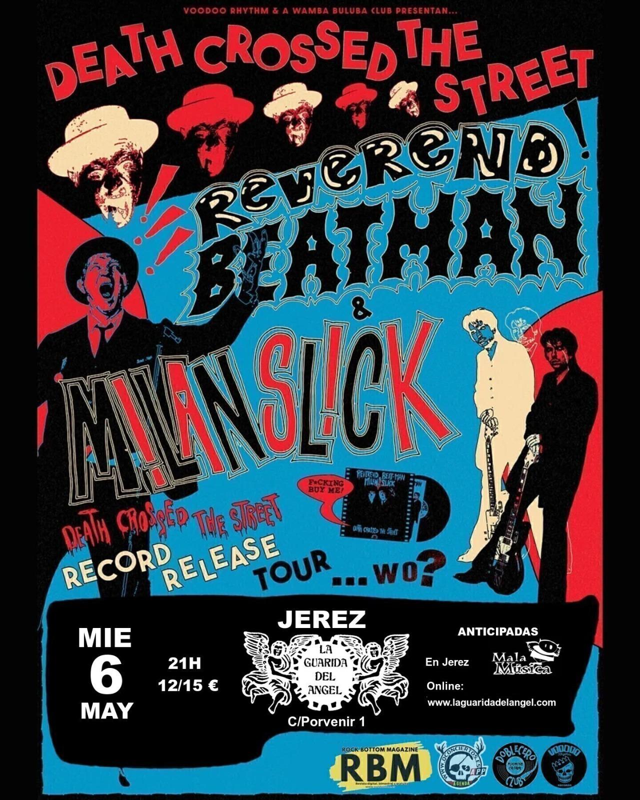 Death Crossed The Street Reverend Beat-Man+Milan Slick