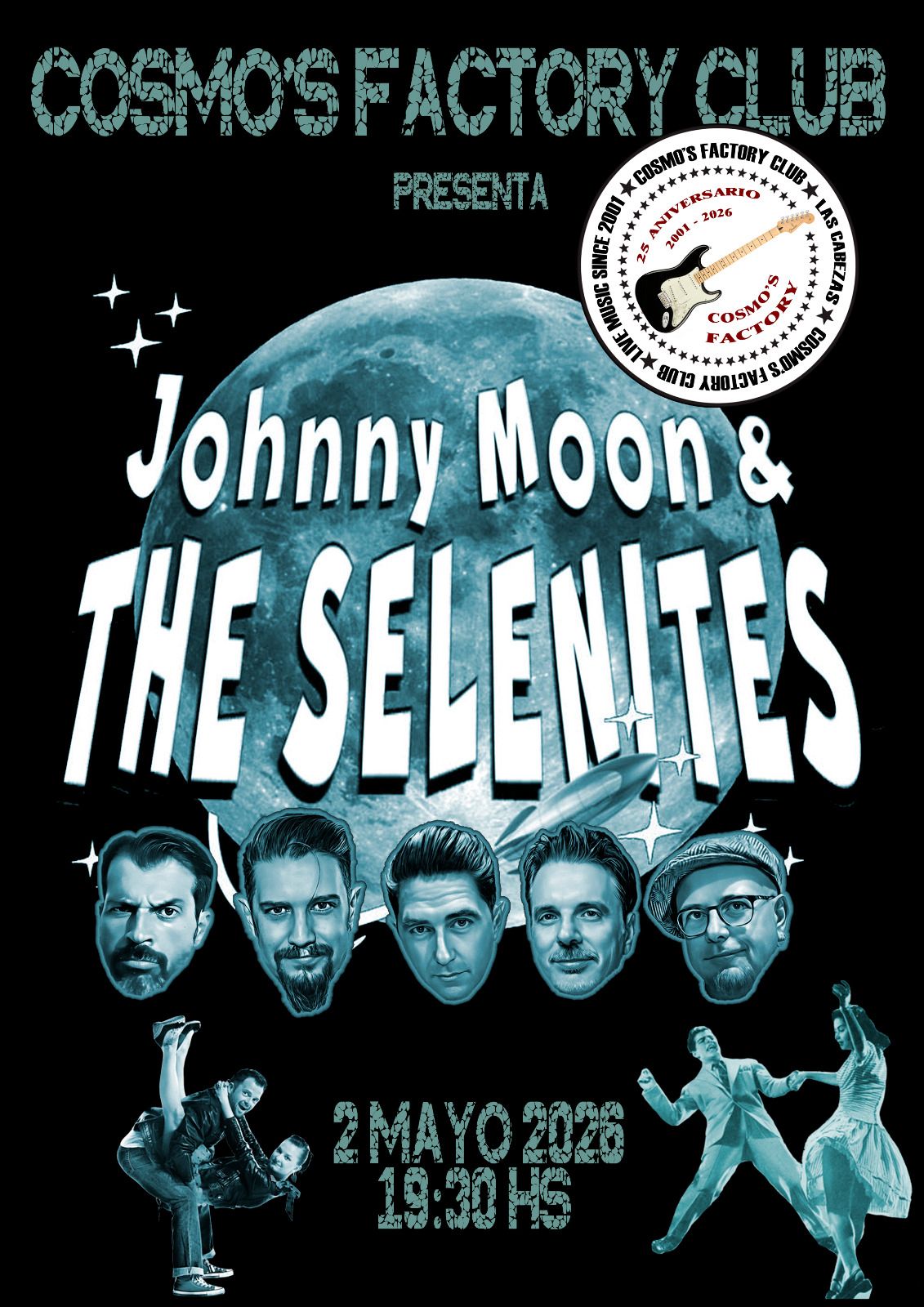 Johnny Moon & The Selenities 2 Mayo