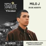 Cartel y entradas de Milo J en Marenostrum Fuengirola (Fuengirola) en Marenostrum Fuengirola (Málaga) - Qconciertos