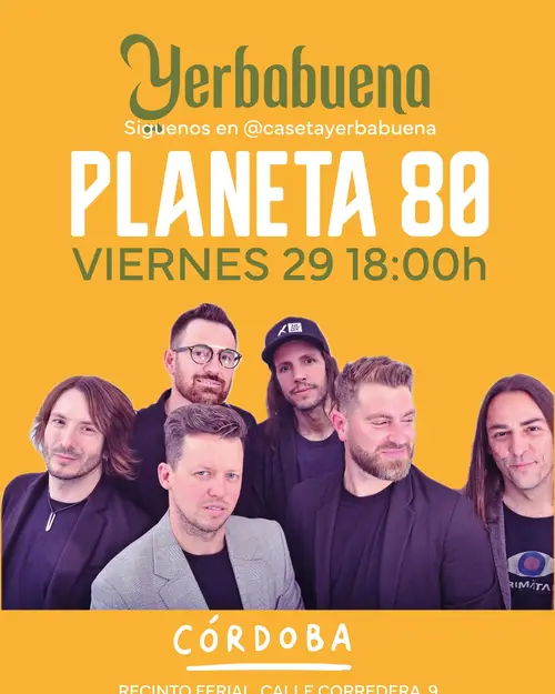Planeta 80 en Sala Hangar (Córdoba) (Córdoba)