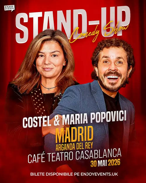 Costel & Maria Popovici en Café Teatro Casablanca (Arganda del Rey) (Arganda del Rey)