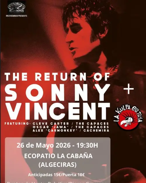 Sonny Vincent en Pub Kiss (Algeciras) (Algeciras)