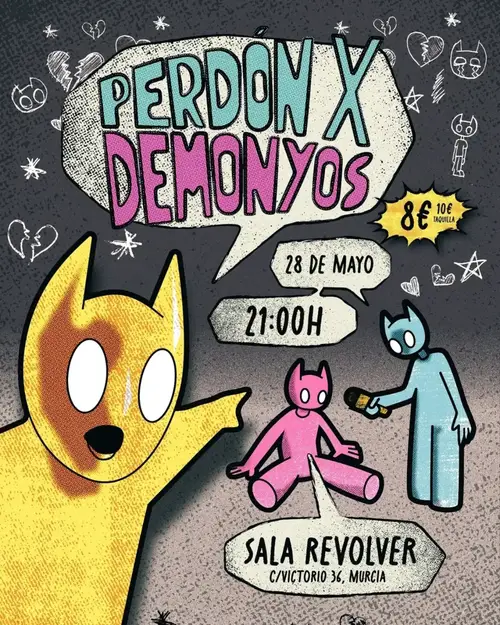 Perdon x Demonyos en Sala Revolver (Murcia)