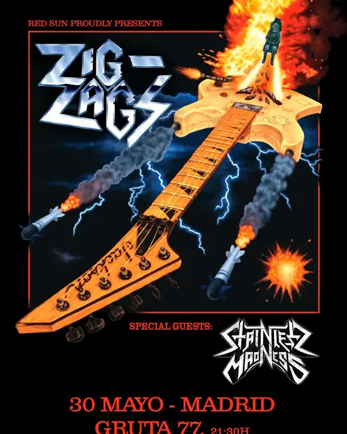 Zig Zags en Gruta 77 (Madrid)