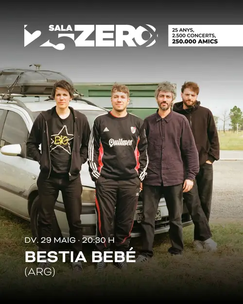 Bestia Bebé en Sala Zero (Tarragona)