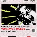 Cartel y entradas de Gorila Flo en Sala Pícaro (Toledo) en Sala Pícaro (Toledo) - Qconciertos