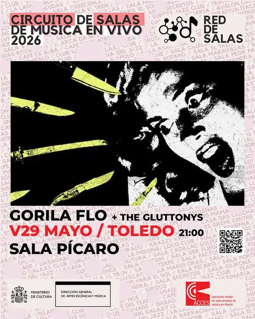 Gorila Flo en Sala Pícaro (Toledo)