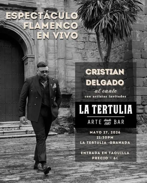 Cristian Delgado en La Tertulia (Granada)