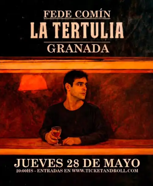 Fede Comín en La Tertulia (Granada)