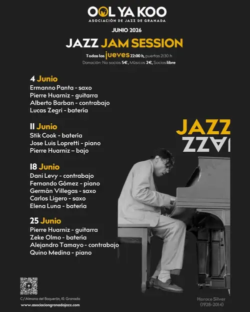 Ermanno Panta en Ool Ya Koo Asociación de Jazz (Granada)