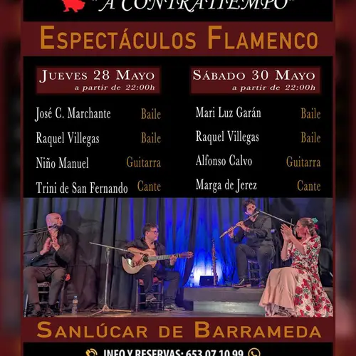 Mari Luz Garán en Bodegón A Contratiempo (Sanlúcar de Barrameda)