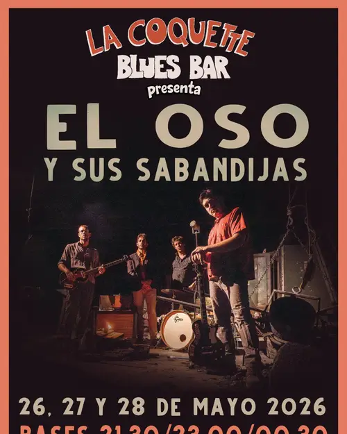 El Oso y sus Sabandijas en La Coquette Blues Bar (Madrid)