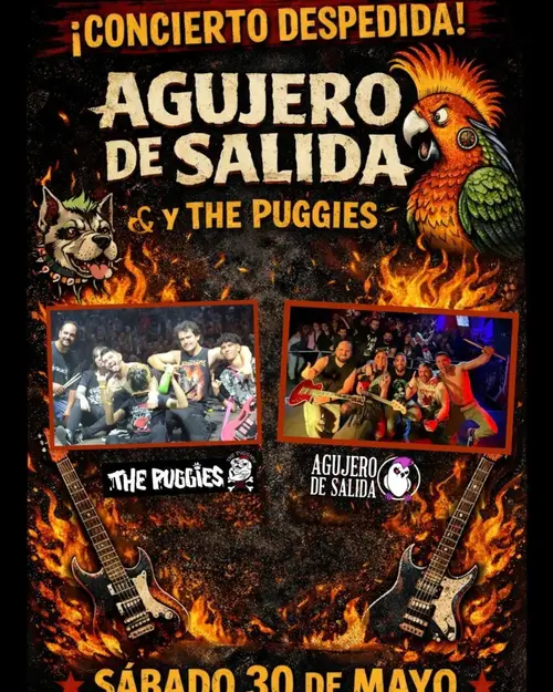 Agujero de Salida en Let’s go Rock bar (Parla)