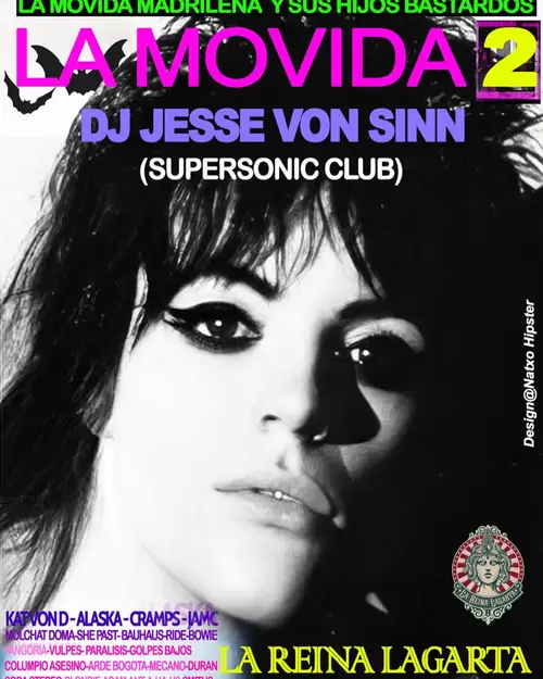 Jesse Von Sinn en La Reina Lagarta (Madrid) (Madrid)