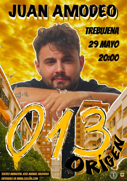 Juan Amodeo, el 29 de mayo en el Teatro Municipal Jose Manuel Valderas García de Trebujena