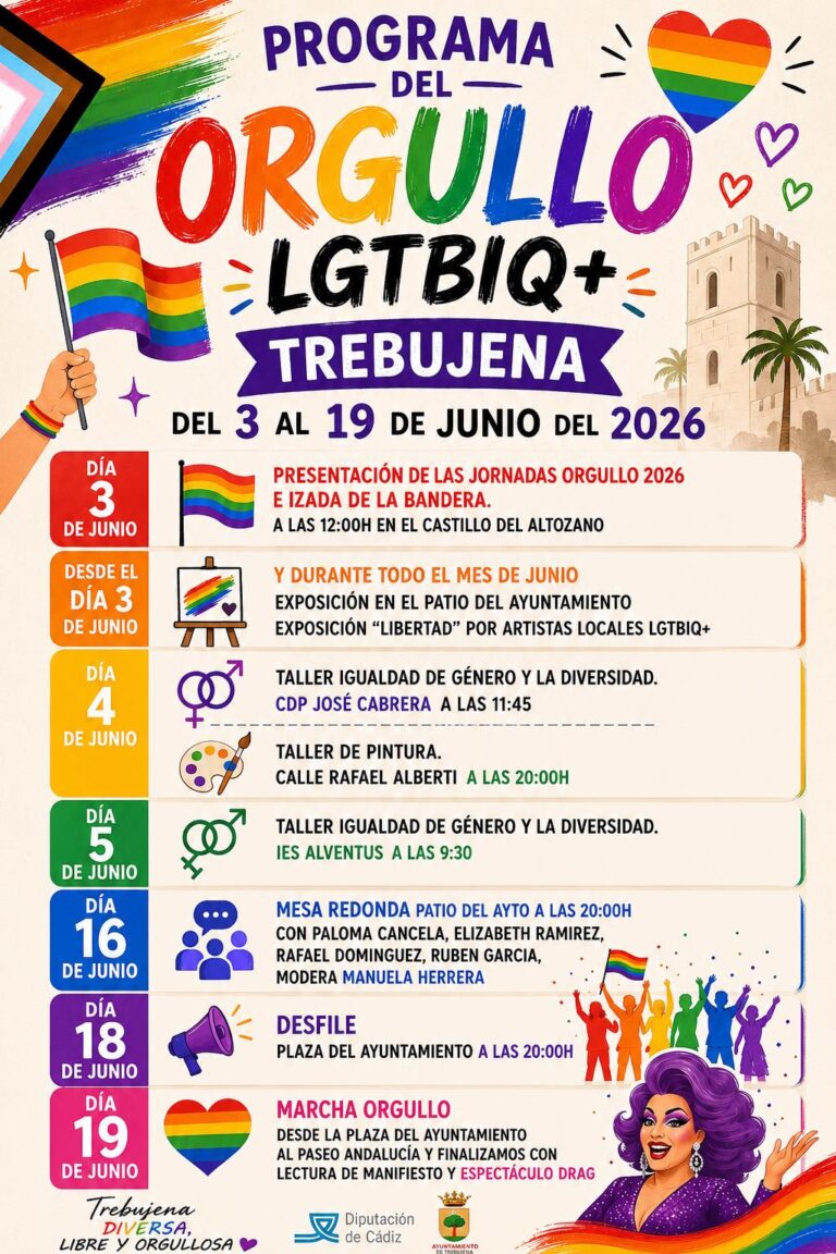 Las Jornadas del Orgullo LGTBIQ Trebujena