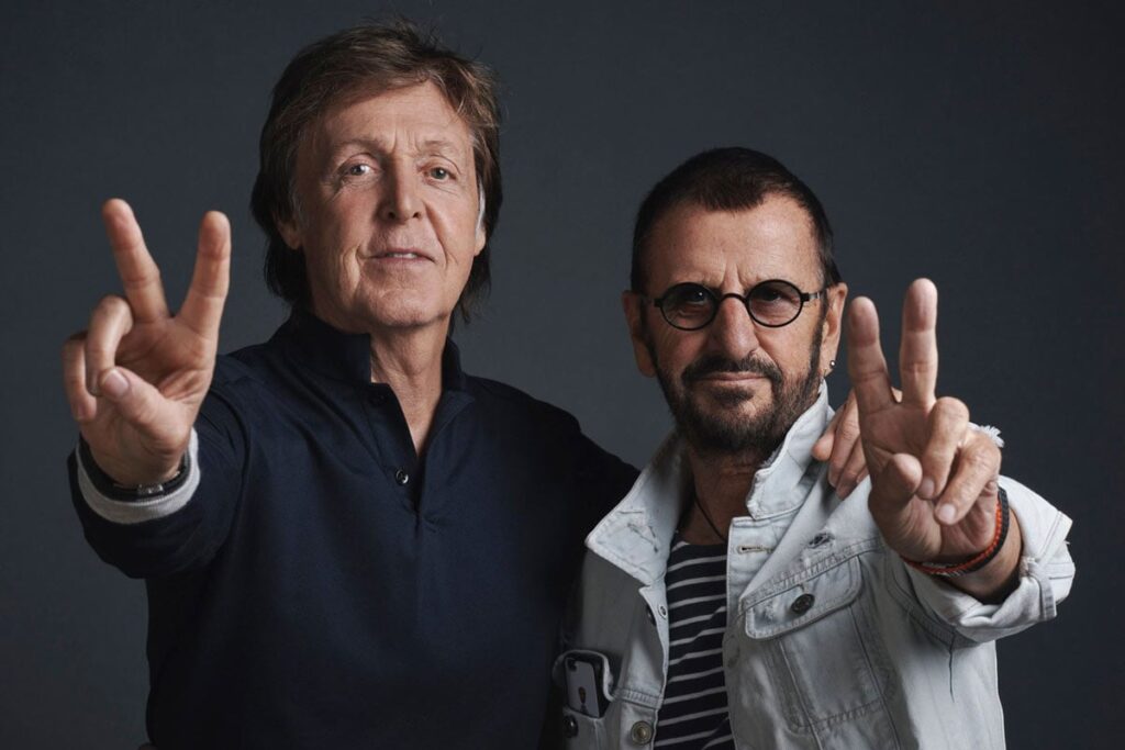 Paul McCartney y Ringo Starr colaboran por primera vez en un tema de McCartney
