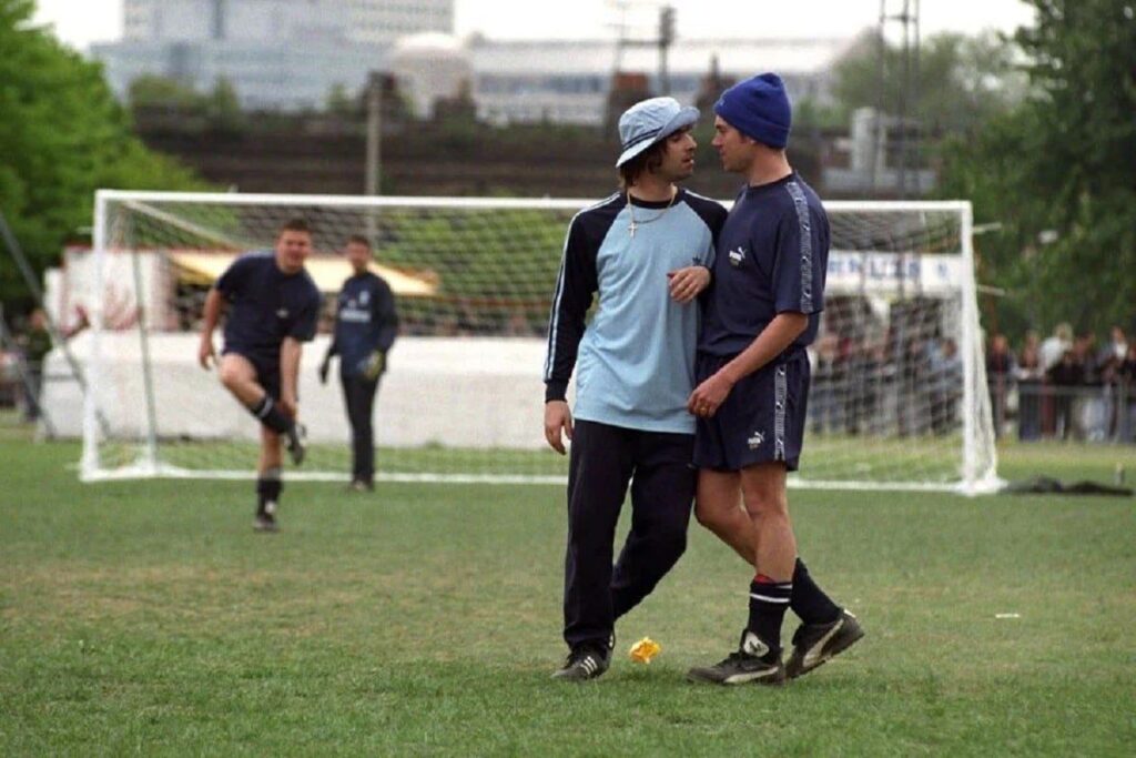 30 años del partido de fútbol entre Oasis y Blur