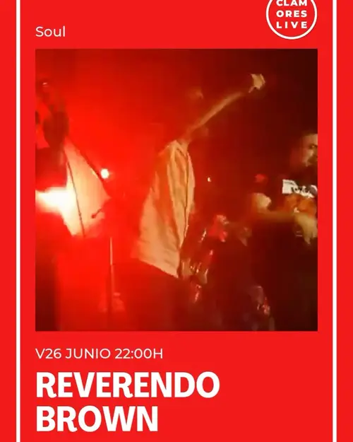Reverendo Brown en Sala Clamores (Madrid) (Madrid)