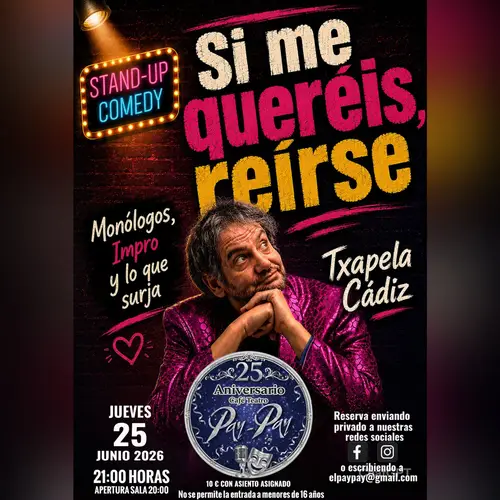 Txapela Cádiz en Café Teatro PayPay (Cádiz) (Cádiz)