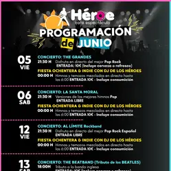 THE BEATBAND en Sala Héroe Café Espectáculo (Madrid) (Madrid)