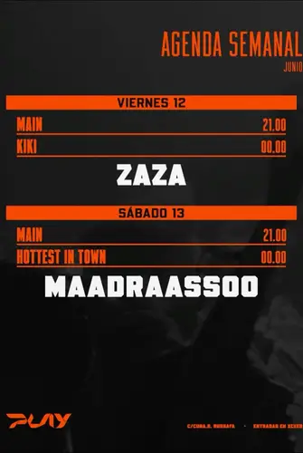 Maadraassoo en Play Club (Valencia) (Valencia)