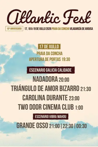 Grande Osso en Recinto de Conciertos Atlantic Fest (Illa de Arousa) (Illa de Arousa)