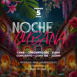 Orquesta Tabaco y Ron en La Fundición Alicante (Alicante) (Alicante)