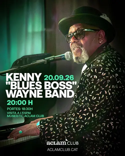 Kenny Blues Boss Wayne Band en Aclam Club (Barcelona) (Barcelona)