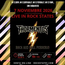 Thormentos en Rock States Food & Drink (Jaén) (Jaén)