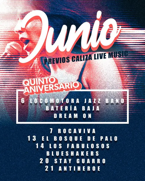 Los Fabulosos Blueshakers en Caliza Pool Bar (Alboraya)