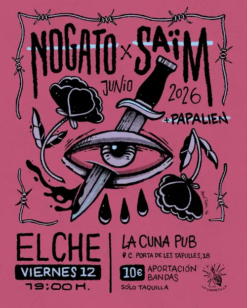 NOGATO x SAÏM en La Cuna (Elche) (Elche) (Elche)