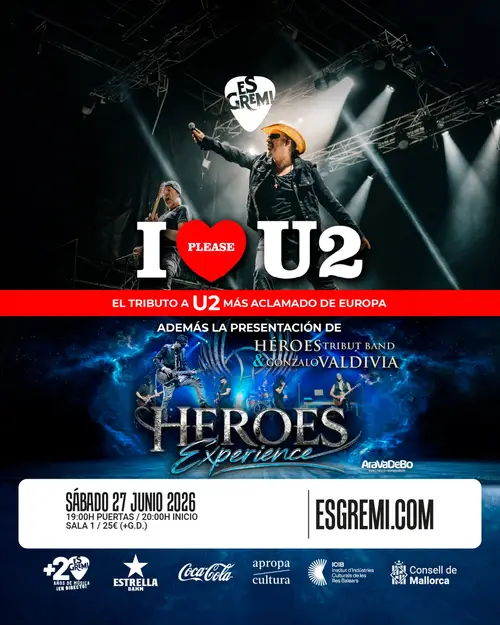 PLEASE U2 en Es Gremi Centre (Palma) (Palma)