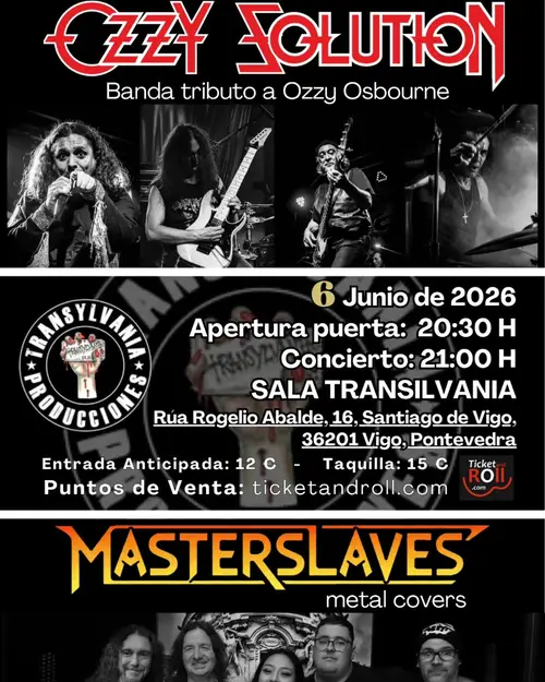 Ozzy Solution en Pub Transylvania Vigo (Vigo)