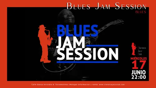 Blues Jam Session en Clarence Jazz Club (Málaga)