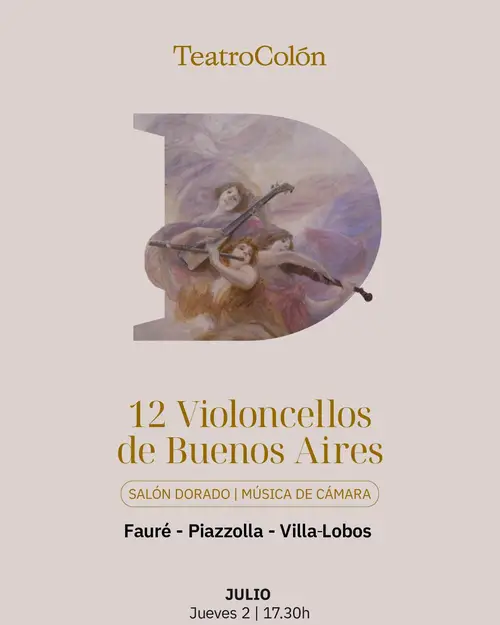 12 Violoncellos de Buenos Aires en Playa Club Coruña (La Coruña) (La Coruña)