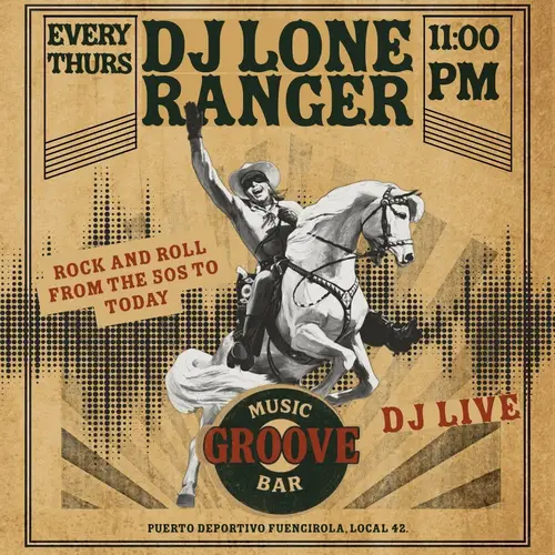 DJ Lone Ranger en Groove Music Bar Fuengirola (Fuengirola)