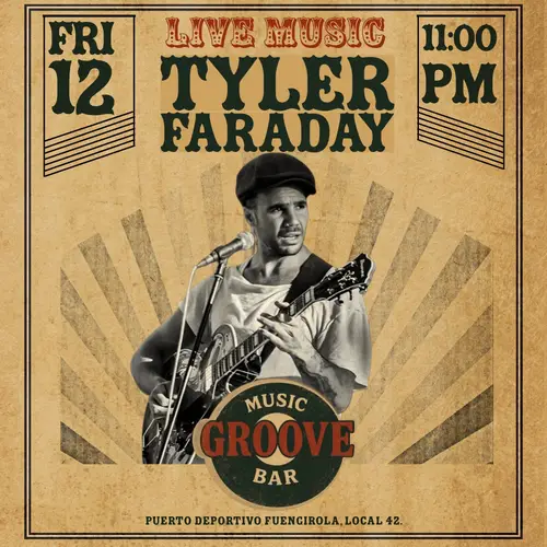 Tyler Faraday en Groove Music Bar Fuengirola (Fuengirola)