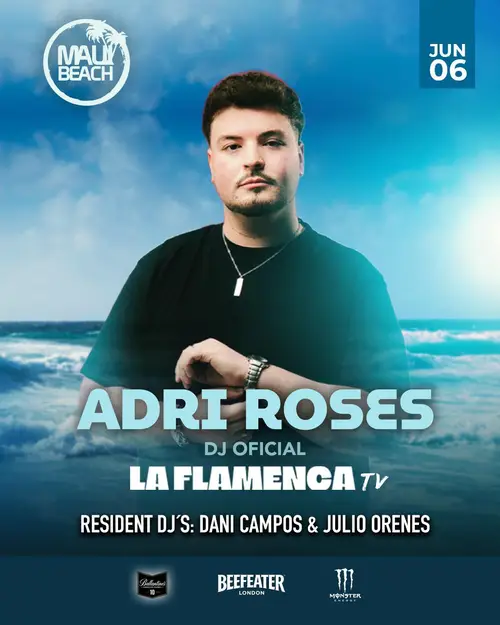 Adri Roses en MAUI Beach Mojacar (Mojácar)