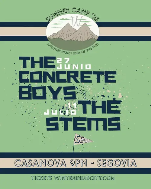 The Stems en Octavo Arte / Winter Indie City (Segovia)