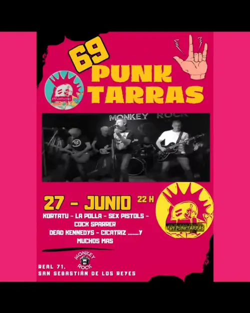 69 Punk Tarras en Monkey Rock (Alcobendas)