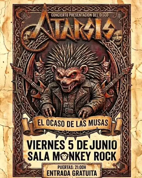 Atarsis en Monkey Rock (Alcobendas)