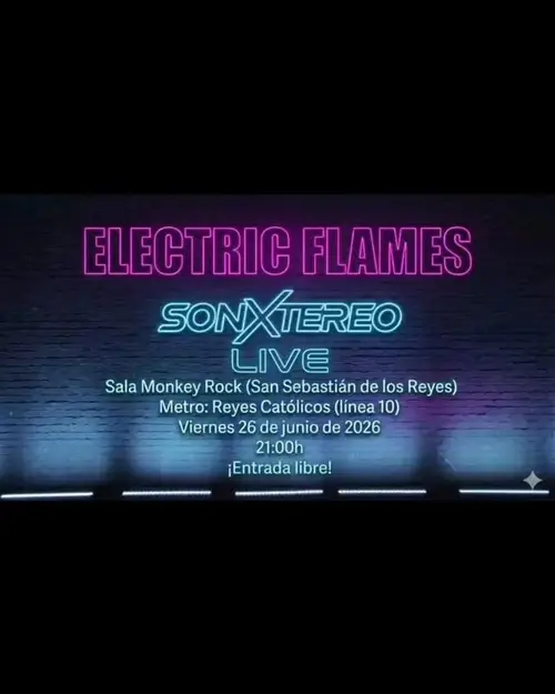 Electric Flames en Monkey Rock (Alcobendas)
