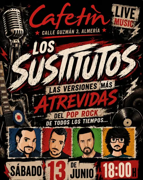 Los Sustitutos en Cafetín (Almería) (Almería)
