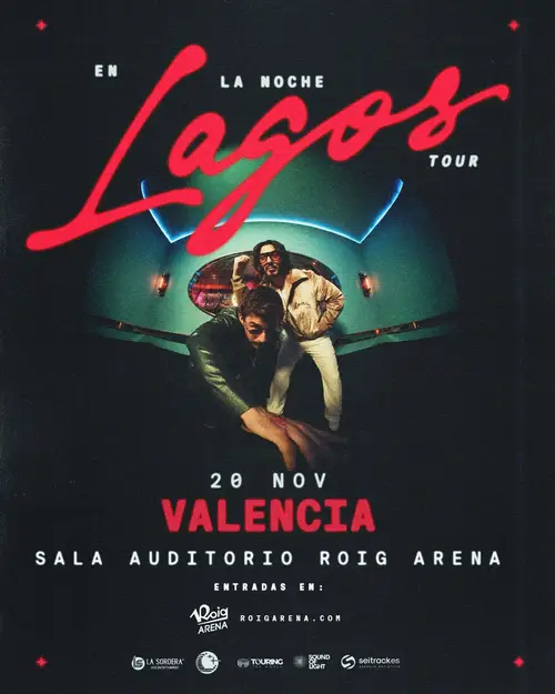 Lagos en Auditorio Roig Arena (València)