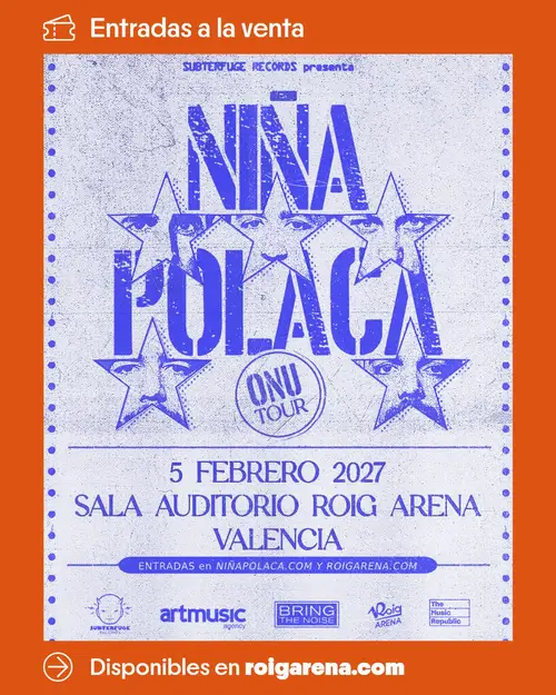 Niña Polaca en Auditorio Roig Arena (València)