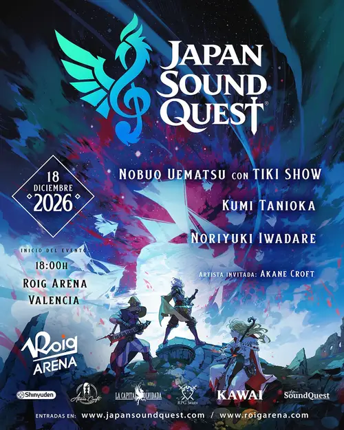 Nobuo Uematsu en Auditorio Roig Arena (València)